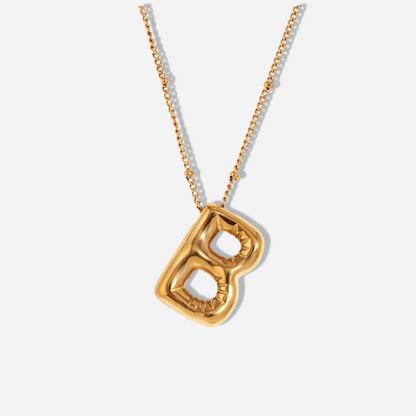 BALLOON INITIAL NECKLACE