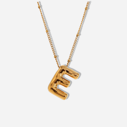 BALLOON INITIAL NECKLACE