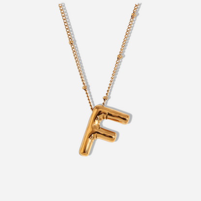 BALLOON INITIAL NECKLACE