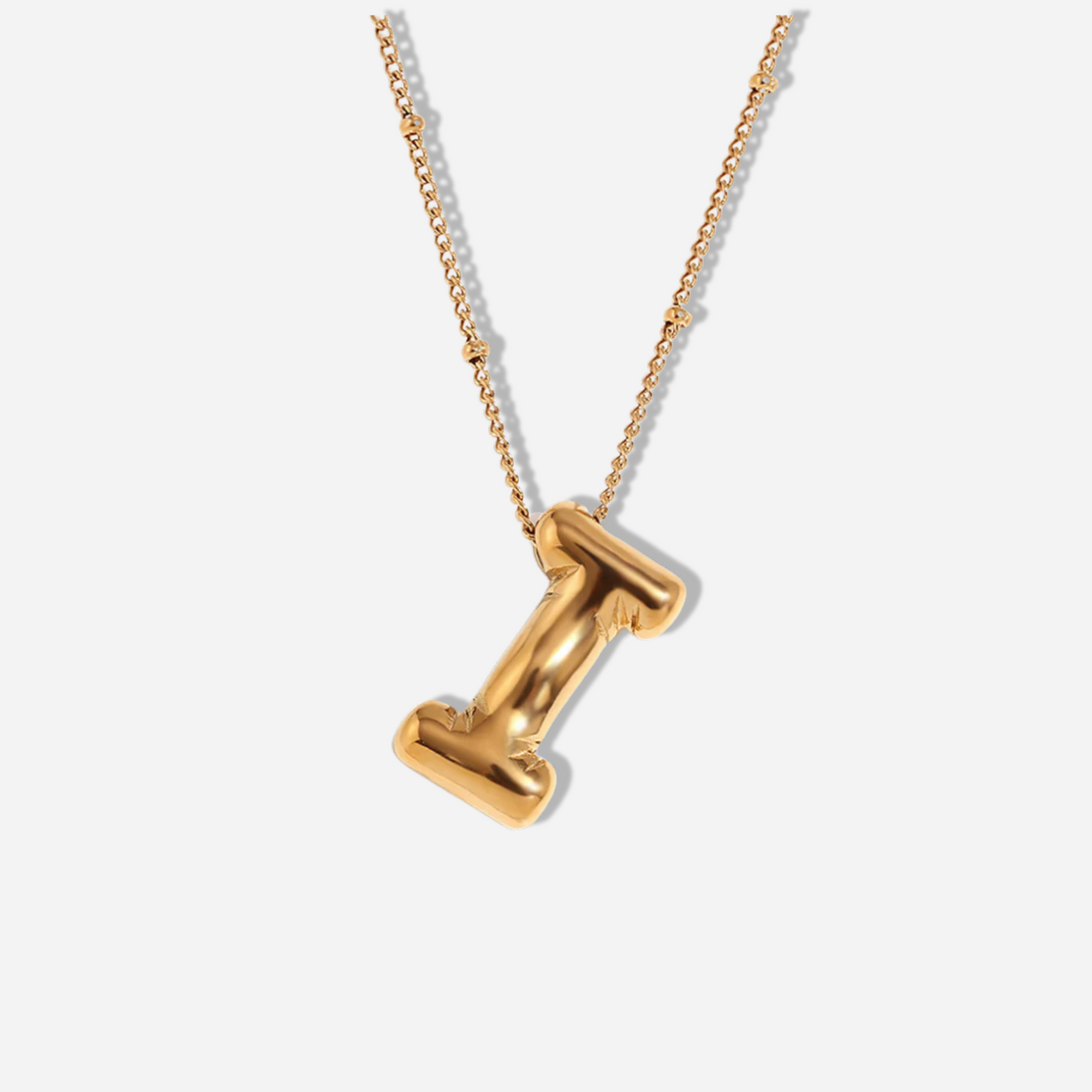 BALLOON INITIAL NECKLACE