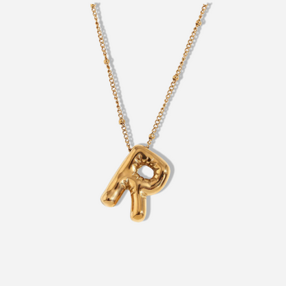 BALLOON INITIAL NECKLACE