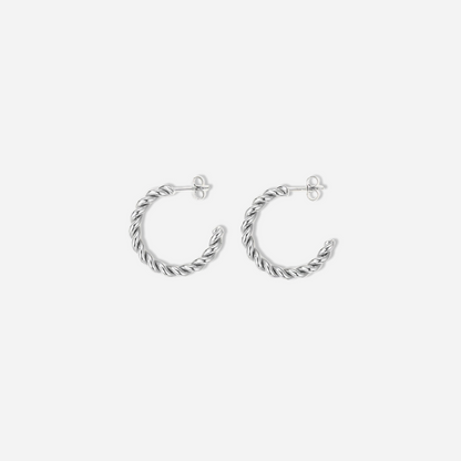 TWISTED ROPE EARRINGS