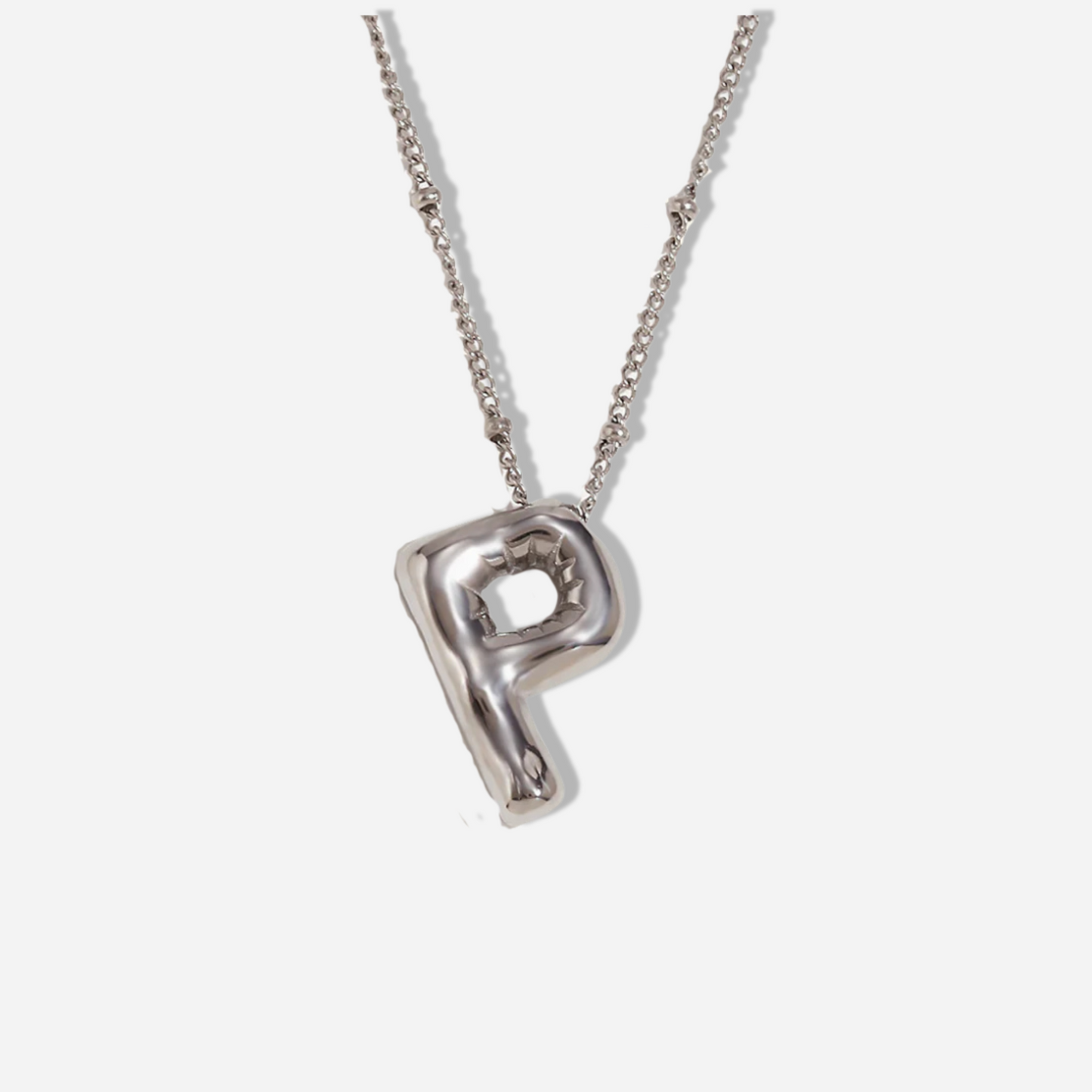 BALLOON INITIAL NECKLACE