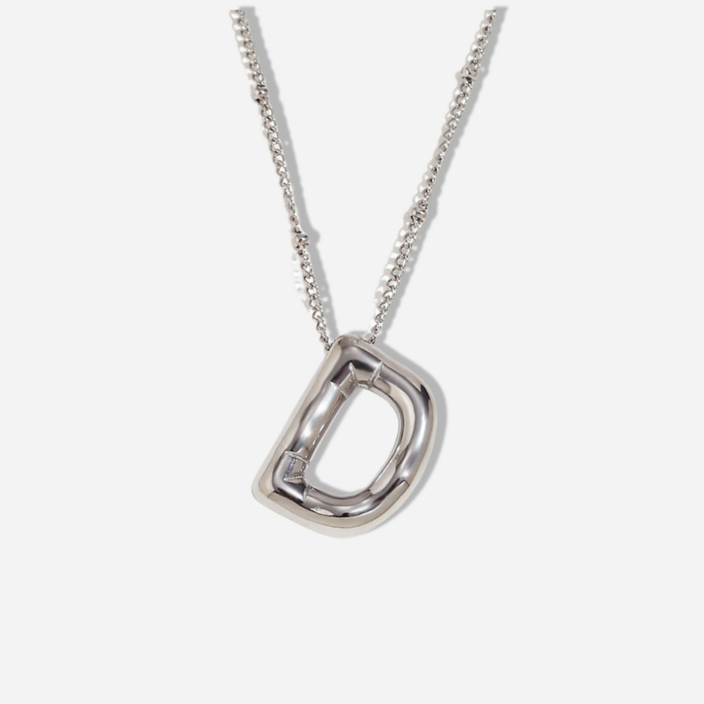 BALLOON INITIAL NECKLACE