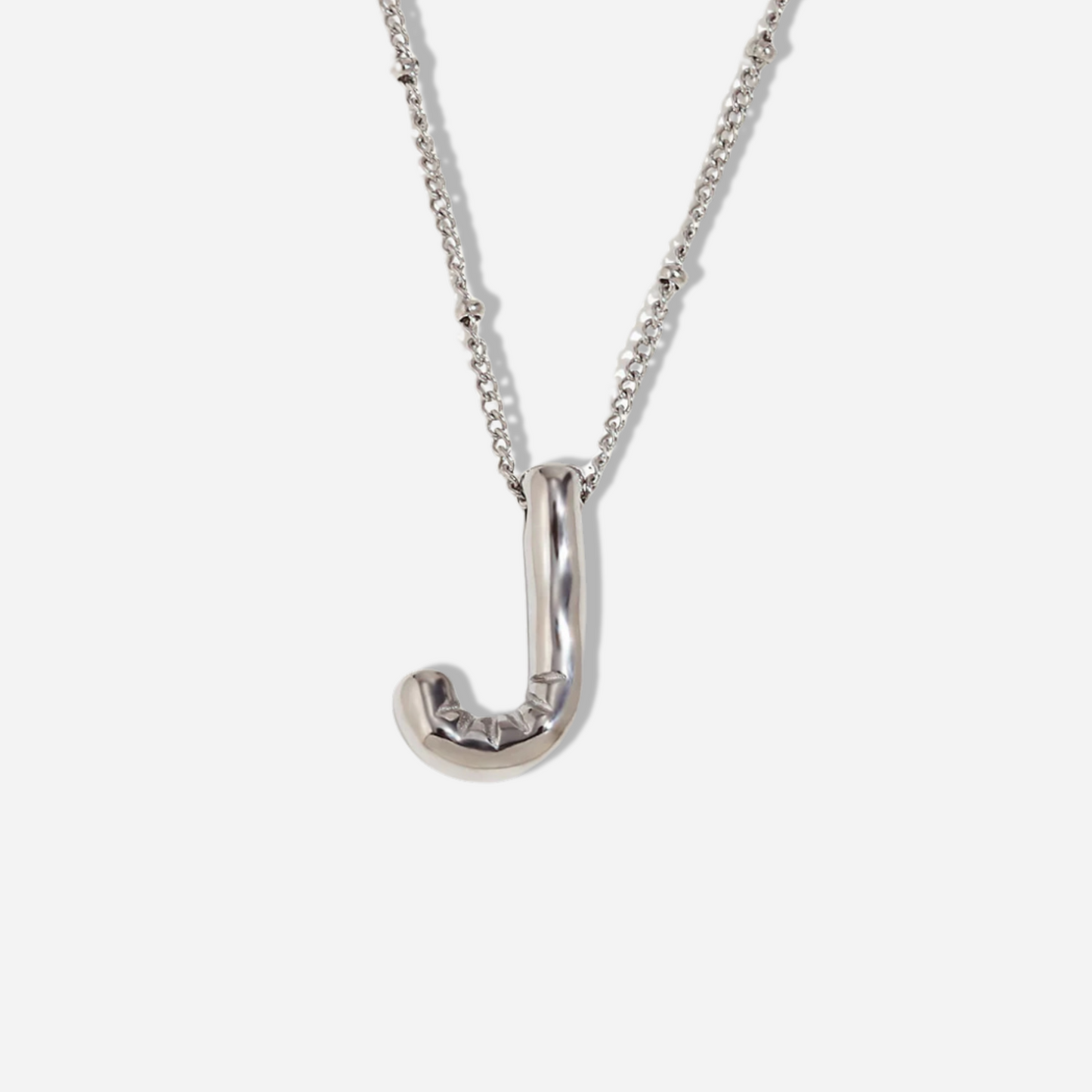 BALLOON INITIAL NECKLACE