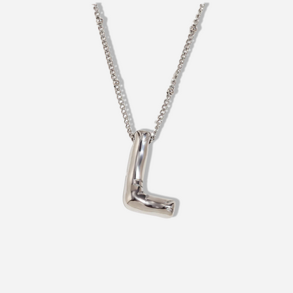 BALLOON INITIAL NECKLACE