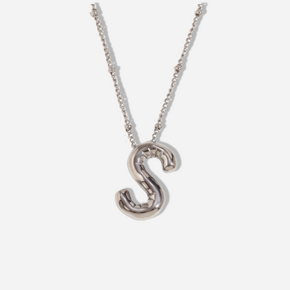 BALLOON INITIAL NECKLACE