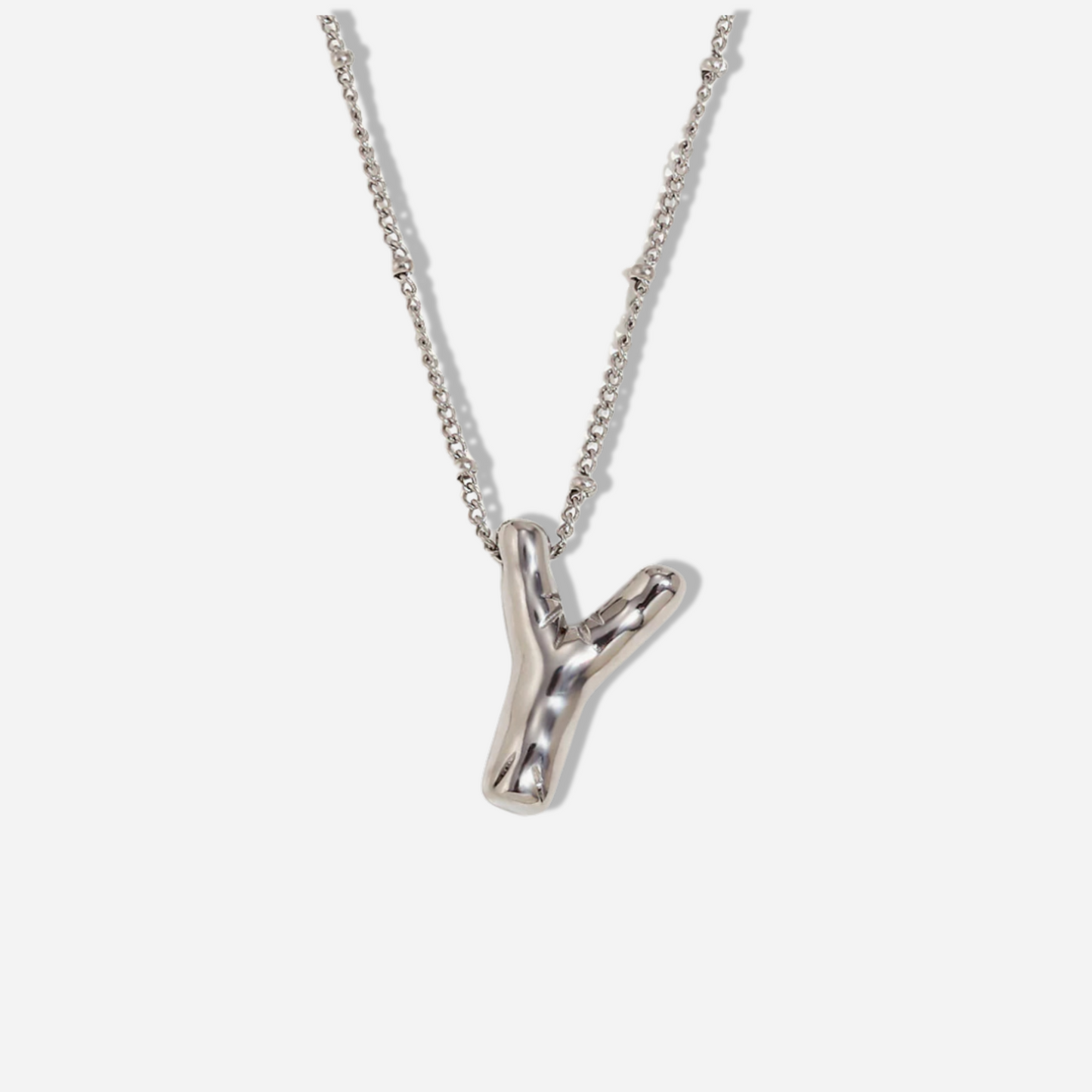 BALLOON INITIAL NECKLACE