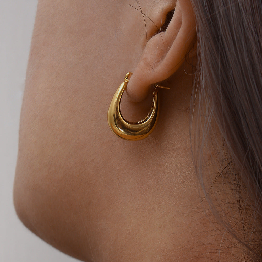 EVELINA HOOP EARRINGS