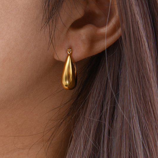 EVELINA HOOP EARRINGS